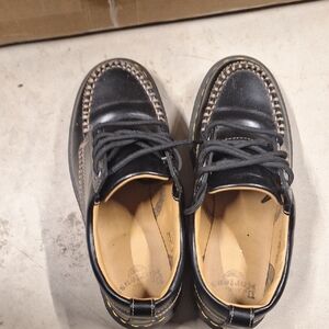 Dr. Martens Black Leather Loafers